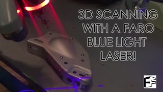 FARO Arm Laser 3D Scanning demo [upl. by Sessylu959]