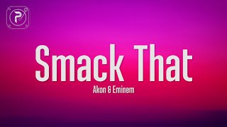 Akon  Smack That Lyrics ft Eminem [upl. by Pepi]