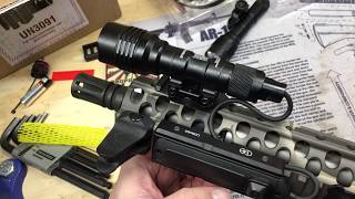 Rail Mount 1 vs 2  Streamlight ProTac [upl. by Manville]