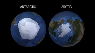 NASA  The Arctic and the Antarctic Respond in Opposite Ways [upl. by Gadmann]