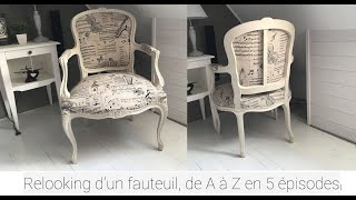 RELOOKING DUN FAUTEUIL P35 [upl. by Nilknarf987]