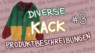 Diverse Kack Produktbeschreibungen 3 [upl. by Mariand640]