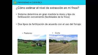 Charla Extracción de nutrientes en pasturas [upl. by Fattal871]