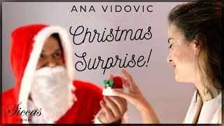 We SURPRISED Ana Vidovic  Christmas Special  Featuring Santa Claus OFFICIAL  Classical Guitar [upl. by Ayisan]