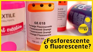 Fluorescente o Fosforescente Diferencias  totenartcom [upl. by Twum]