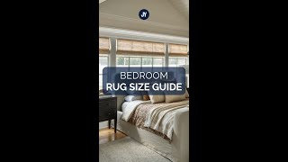 Rug Size Guide Bedroom Edition [upl. by Ahsehyt]