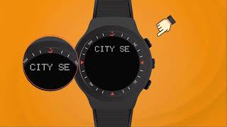 How To Set City Selecting  ALFAJR WATCHES [upl. by Yila]