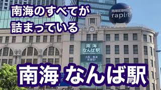 【南海】なんば駅 120％満喫する 南海のすべてが詰まっている [upl. by Gratia600]