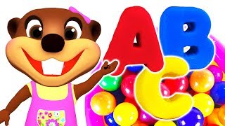 Kids Learn Colors amp ABCs with Play Doh Alphabet  ABC Song amp Colour Rhymes for Children amp Toddlers [upl. by Nahsar]