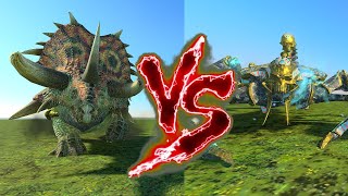 Feral Stegadon VS Tomb Scorpion Total War Warhammer 3 [upl. by Asilat]