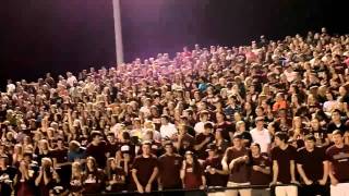 Niceville HS Drumline and Student Section Part 2 10711 [upl. by Porush]