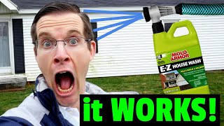 TESTED Mold Armor EZ House Wash REVIEW amp HOW TO [upl. by Noivaz]