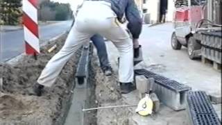 Precast Concrete Trench Drain Systems SIGMA Hydrotec [upl. by Novled]