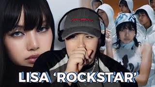 Reacting to LISA  ROCKSTAR Official Music Video [upl. by Ahseina864]