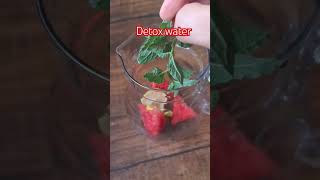 Detox water healthydetoxwater drink youtubeshorts drink shortsviral [upl. by Peder]