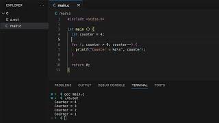 C Programming Tutorial 7  For Loop [upl. by Goebel840]