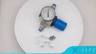 Mini Air Regulator with Gauge [upl. by Hanselka]