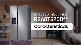 Refrigerador Samsung RS60T5200  Características [upl. by Muslim]