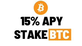 How To Stake BTCB  Earn 18 Per Year Staking Bitcoin [upl. by Pike]