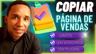 CLONAR PAGINA DE VENDAS GRÁTIS PASSO A PASSO TUTORIAL  COPIAR LANDING PAGE [upl. by Florette964]