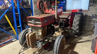 MASSEY FERGUSON 135 TRACTOR  RESTORED [upl. by Ling]