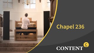 Content Orgels  Chapel 236 kerkorgel [upl. by Tarazi]