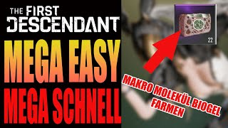 The First Descendant  Kristallkatalysator farmen  Makromolekül Biogel  Schnell und Easy [upl. by Hiltner]