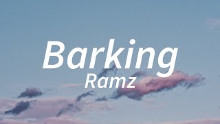 Ramz  Barking Lyrics [upl. by Ecilegna721]