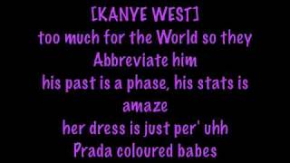 Nicki Minaj  Blazin ft Kanye West with lyrics  PINK FRIDAY [upl. by Mayrim]