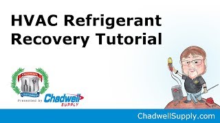 HVAC Refrigerant Recovery Process Demonstration [upl. by Nera217]