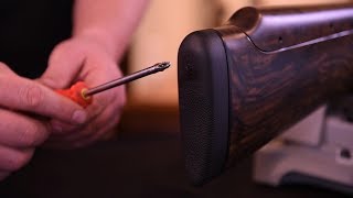 Fabarm How to Replace or Install a Recoil Pad on your shotgun [upl. by Asirrom]