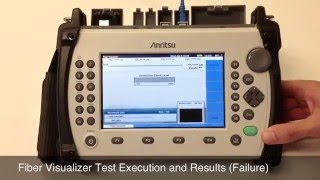 Anritsu MT9083 Series OTDR Fiber Visualiser Demonstration [upl. by Aihseuqal]