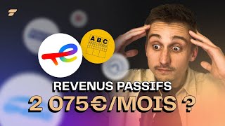 Ce consultant de 41 ans gagne 2075€ dividendesmois  Présentation de Portefeuille [upl. by Allertse]