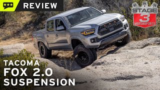 0522 Toyota Tacoma Fox 20 Suspension OffRoad Review [upl. by Menzies850]