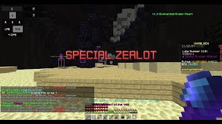 Chill Zealot Farming  Hypixel Skblock [upl. by Taber]