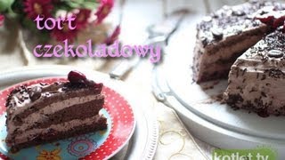 Urodzinowy tort czekoladowy  KotletTV [upl. by Lezah]