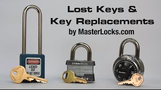 Master Lock® Lost Keys and Key Replacements [upl. by Crowell392]