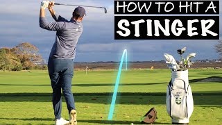 How to Hit a Pure Stinger like Tiger Woods [upl. by Attevaj]