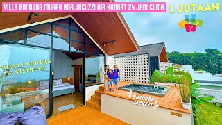 VILLA BANDUNG MURAH KOLAM RENANG AIR HANGAT  LAMERICA VILLA [upl. by Zacharie]