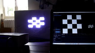 How to use MadMapper and NDI Video Mapping with LaserOS [upl. by Ayotas]