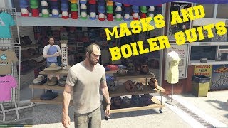 GTA V Story Mode27 Masks amp Boiler Suits by GameOnchannel [upl. by Yeldud]