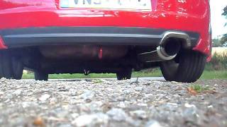 MG ZR Exhaust LOUD [upl. by Adirem]