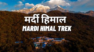 MARDI HIMAL TREK  ANNAPURNA REGION  4200M  4K [upl. by Abate12]