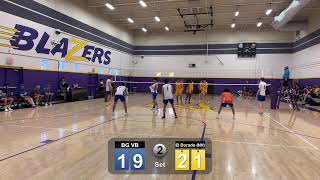 BGHS Men’s VB Vs El Dorado [upl. by Llednol]