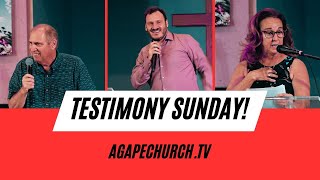 Testimony Sunday  Agape Church [upl. by Dewie]