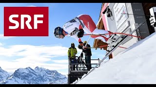 Siegesfahrt von Beat Feuz Lauberhorn 2020 FULL HD  SRF [upl. by Lauer]