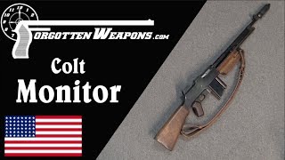 Colt Monitor The First Official FBI Fighting Rifle [upl. by Noivaz]