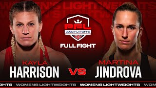 Kayla Harrison vs Martina Jindrova  2022 PFL Playoffs [upl. by Faucher]