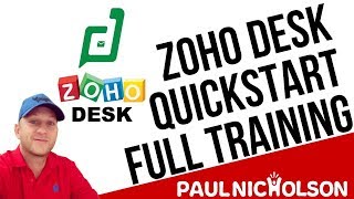 Zoho Desk Accepting Tickets Basics [upl. by Cranford33]