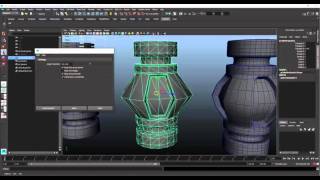 Maya Quadrangulate Workflow [upl. by Aneleairam]